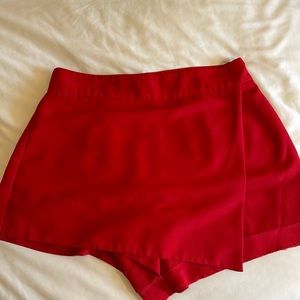 Red envelope skirt - F21 - size M